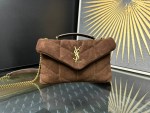 YSL Toy Puffer In Suede