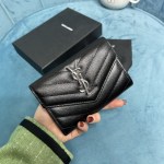 YSL CASSANDRE MATELASSÉ SMALL ENVELOPE WALLET - Image 8