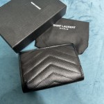 YSL CASSANDRE MATELASSÉ SMALL ENVELOPE WALLET - Image 9