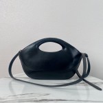 Prada Black Medium Leather Handbag - Image 3
