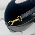 Prada Black Medium Leather Handbag - Image 6