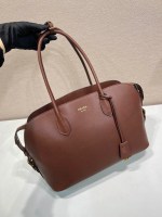 Prada Large leather tote bag - Image 3