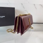 YSL Sunset Medium In Patent Leather - Image 3