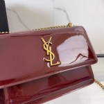 YSL Sunset Medium In Patent Leather - Image 4