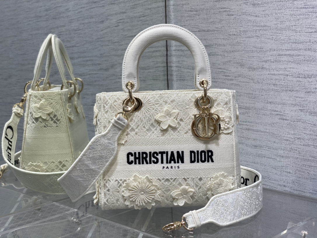 HSC-9D2AF208DA9D Dior Medium Lady D-Lite bag - Image 1