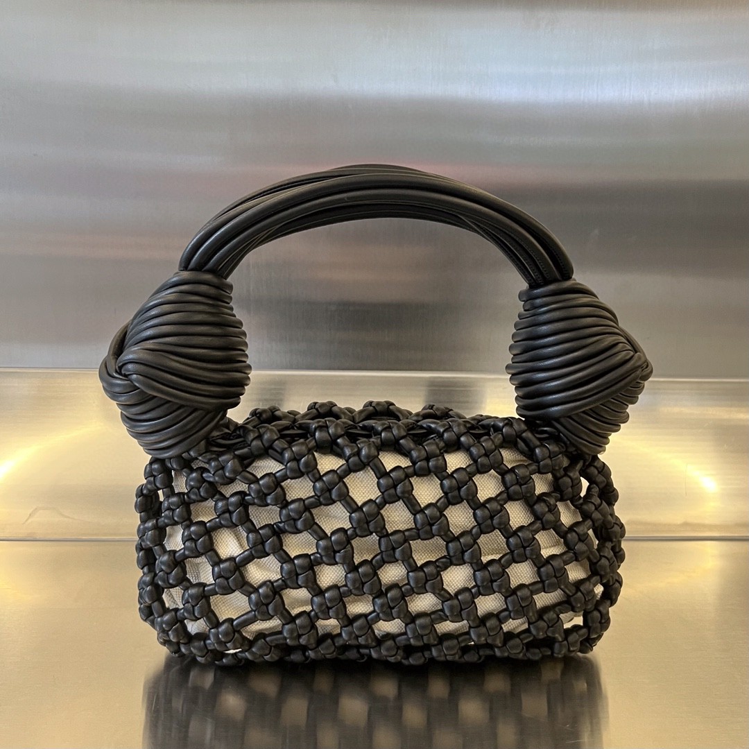 HSC-9E30C99EA2A3 BOTTEGA VENETA BV Double Knot Top Handle Bag - Image 1