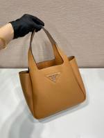 Prada Medium Leather Tote - Image 2