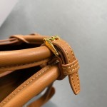 Prada Buckle small leather handbag with double belt - Image 6