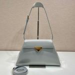 Prada brushed leather handbag