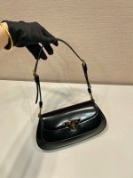 Prada Brushed leather shoulder bag - Image 2