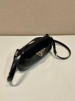 Prada Brushed leather shoulder bag - Image 3