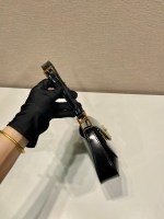 Prada Brushed leather shoulder bag - Image 5