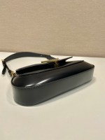 Prada Brushed leather shoulder bag - Image 6