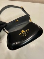 Prada Brushed leather shoulder bag - Image 7