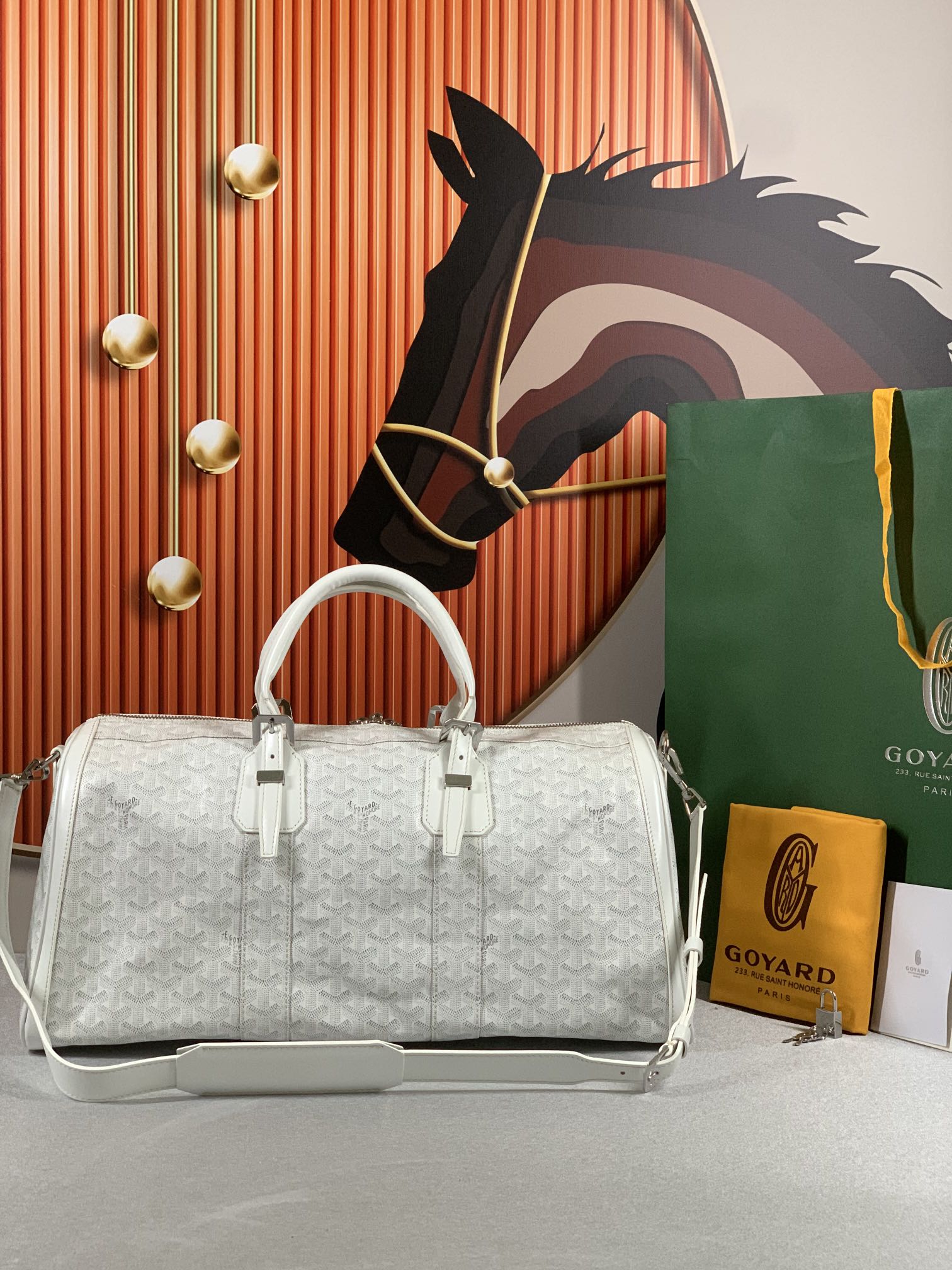 HSC-A1BC5F227EC9 Goyard Boston 45 bag - Image 1