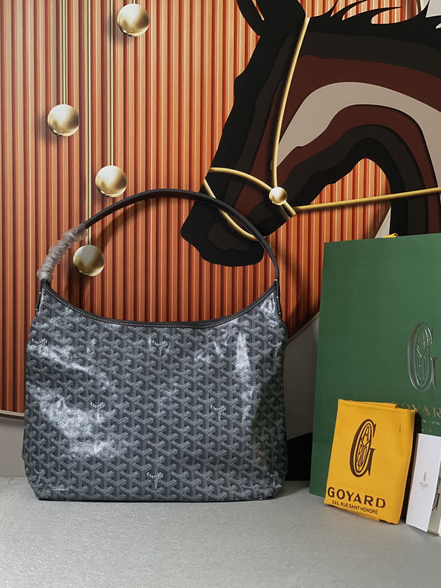 HSC-A4D3FD2D29D9 Goyard Bohème Hobo Bag - Image 1