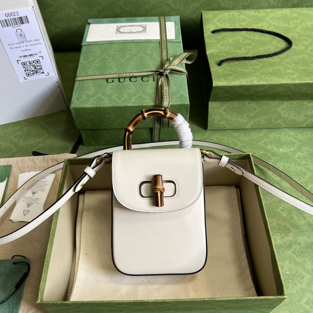 HSC-A92D6CB33751 Gucci Bamboo mini handbag - Image 1