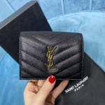 YSL CASSANDRE MATELASSÉ FLAP CARD CASE - Image 2