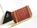 CELINE CHAIN SHOULDER BAG MATELASSE MONOCHROME - Image 3