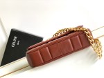 CELINE CHAIN SHOULDER BAG MATELASSE MONOCHROME - Image 4