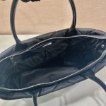 Prada Black Re-nylon Medium Padded Tote - Image 8