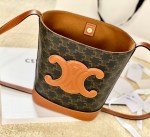CELINE BUCKET CUIR TRIOMPHE BAG