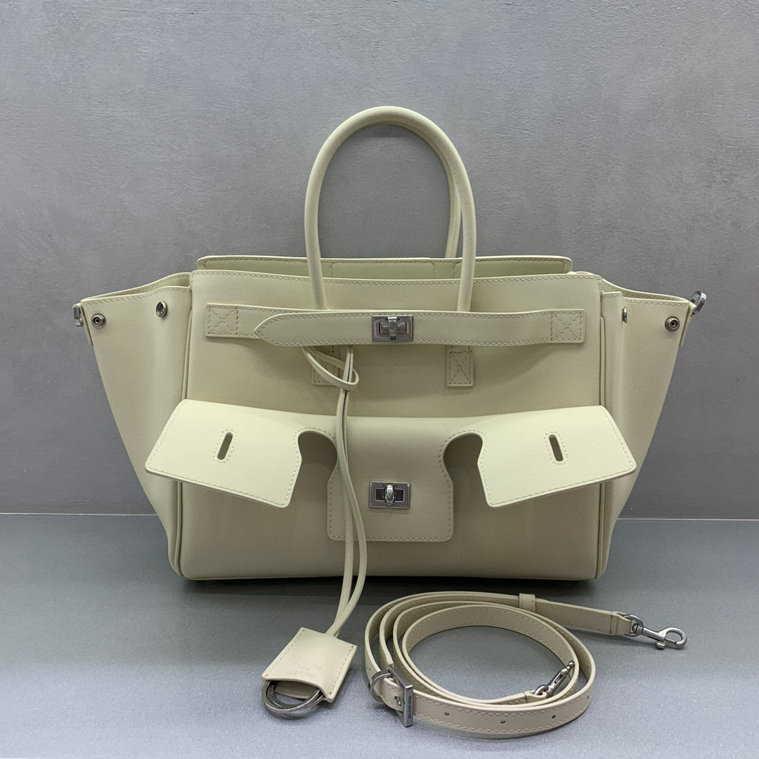 HSC-B186CEBF57E2 Balenciaga Bel Air Small Carry All Bag - Image 1