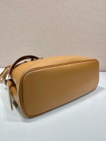 Prada Buckle large leather handbag with belt - Image 6