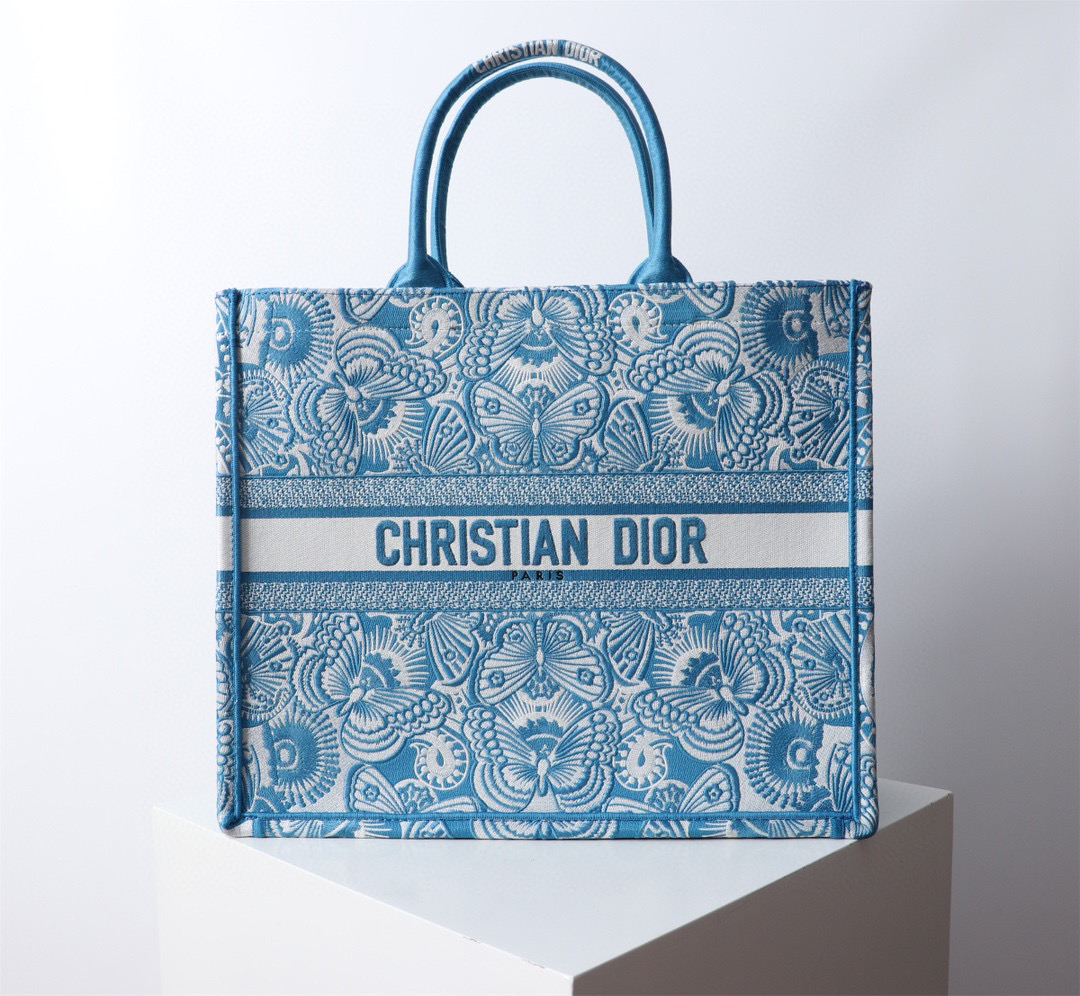 HSC-B5F0019532EA Large Dior Book Tote - Image 1