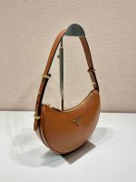 Prada Arqué Leather Shoulder Bag - Image 2