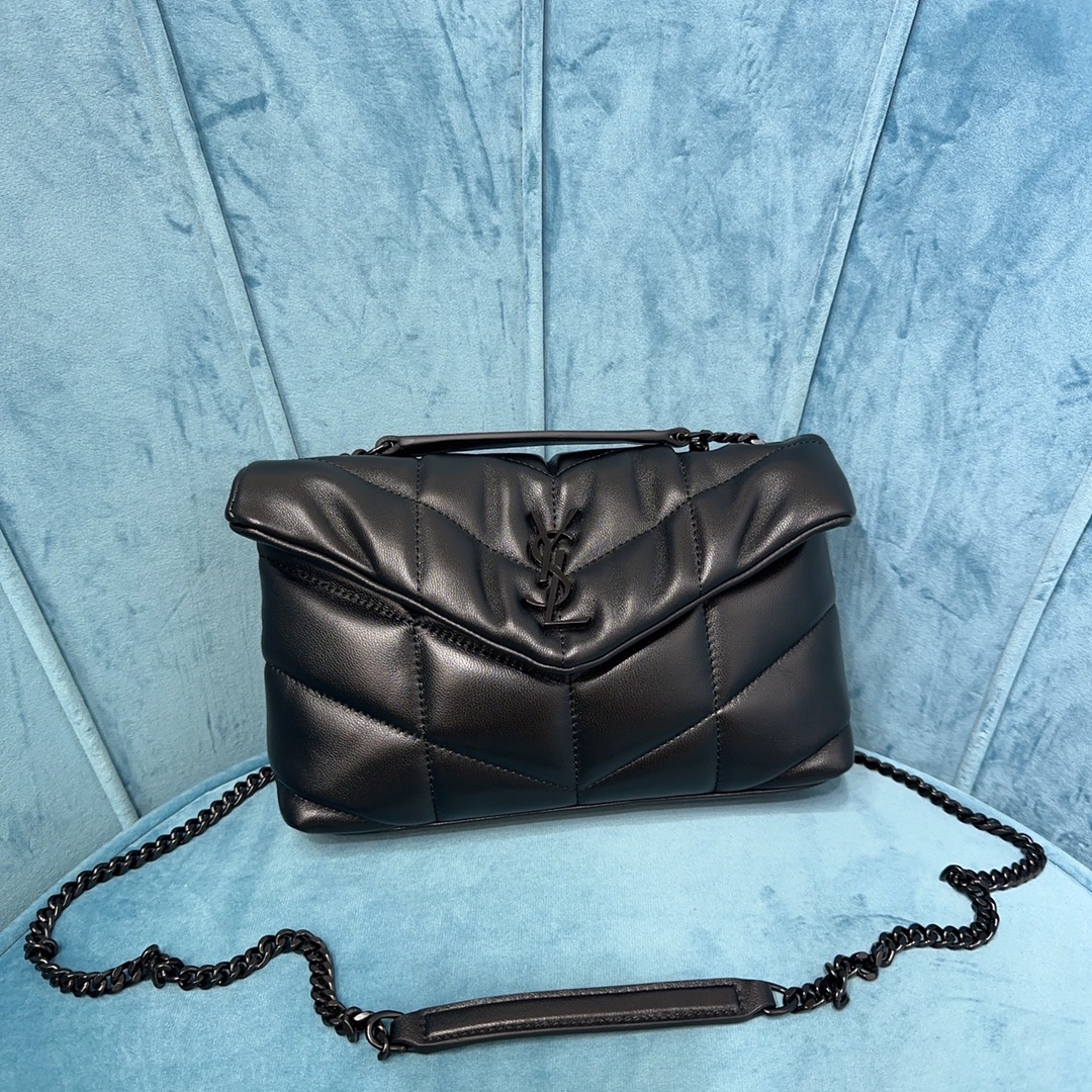HSC-B7734CE54871 YSL Toy Puffer In Lambskin - Image 1