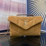 YSL Toy Puffer In Suede