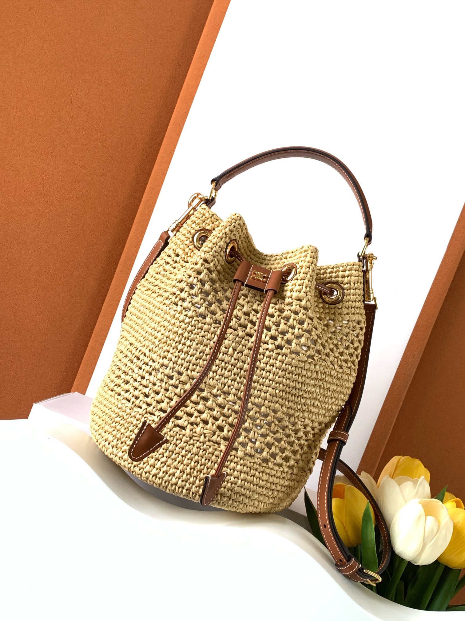 HSC-B8322A980016 CELINE CLARA BAG IN TRIOMPHE - Image 1