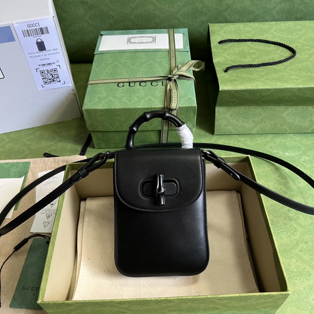 HSC-B8BF8622C2B8 Gucci Bamboo mini handbag - Image 1