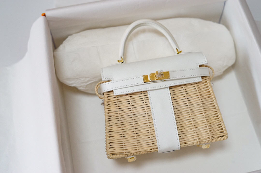 HSC-BA219BA5067D Hermes Kelly Picnic 20 - Image 1