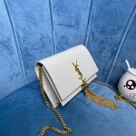 YSL KATE CHAIN WALLET WITH TASSEL - Image 8