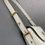 Prada Arqué Leather shoulder bag moon bag - Image 6
