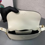 Prada Arqué Leather shoulder bag moon bag - Image 7