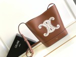 CELINE BUCKET CUIR TRIOMPHE BAG