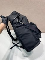 Prada Re-Nylon and leather backpack - Image 4