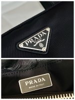 Prada Black Re-nylon Padded Tote Bag - Image 9