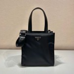 Prada Black Re-nylon Padded Tote Bag
