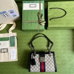 CUCCI PADLOCK SMALL GG SHOULDER BAG - Image 9
