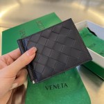 Bottega Veneta BV Intrecciato Bill Clip Wallet