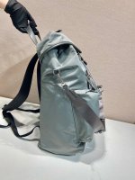 Prada Re-Nylon and leather backpack - Image 4