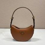 Prada Arqué leather mini shoulder bag