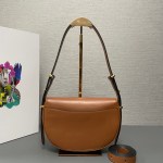 Prada Arqué Leather shoulder bag moon bag - Image 2