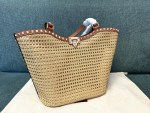Valentino Raffia Tote Bag - Image 3