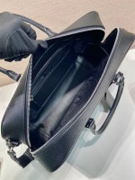 Prada Saffiano leather work bag - Image 8
