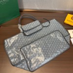 Goyard Saint Louis GM Tote Bag Canvas Reversible - Image 9